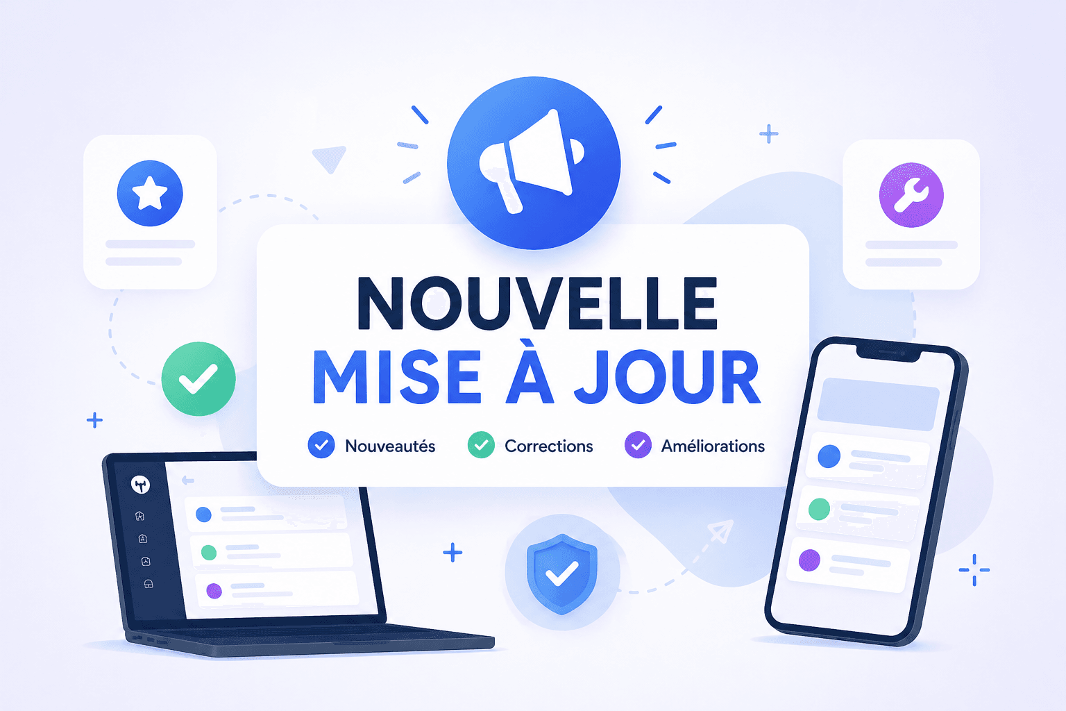 Illustration - Nouvelle version disponible 2.26.5